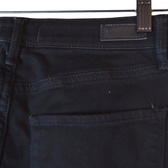 Abercrombie & Fitch Women’s 26 (2) Harper Super Skinny Jeans Distressed Knee Bla - Picture 10 of 10